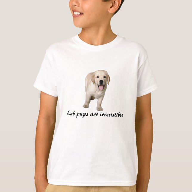 Labrador Retriever Puppy Kids Unisex Shirt (Front)