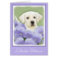 Labrador Retriever Puppy Painting Original Dog Art