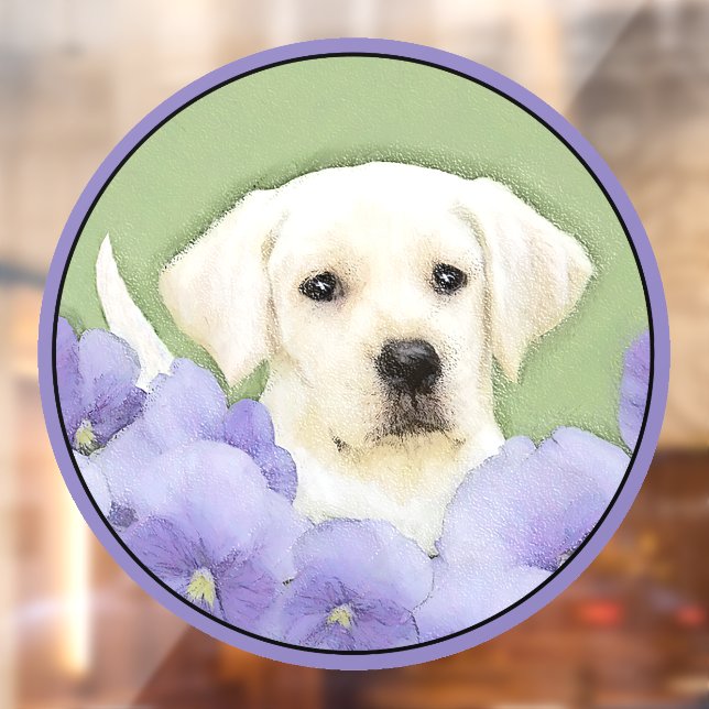 Labrador Retriever Puppy Painting Original Dog Art (Sheet 2)