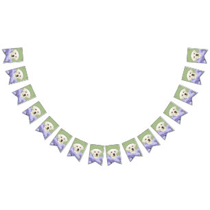 Labrador Retriever Puppy Painting Original Dog Art Bunting