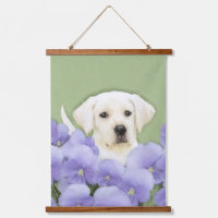 Labrador Retriever Puppy Painting Original Dog Art