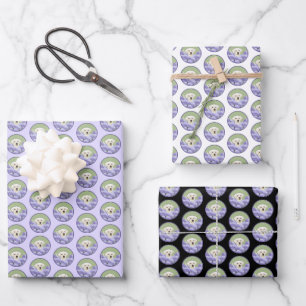 Labrador Retriever Puppy Painting Original Dog Art Wrapping Paper Sheet