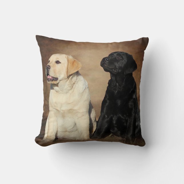 Labrador Retriever Puppy Pillows (Front)