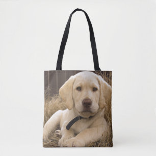 Labrador Retriever puppy Tote Bag