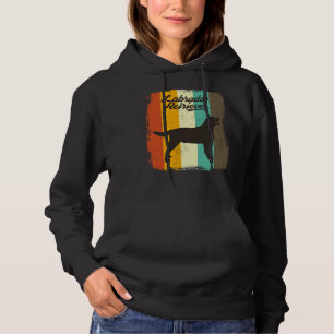 Labrador Retriever Retro 70s Vintage Dog Relaxed F Hoodie