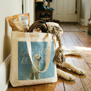 Labrador Retriever Retro Photo Dog Mum Gift Bag