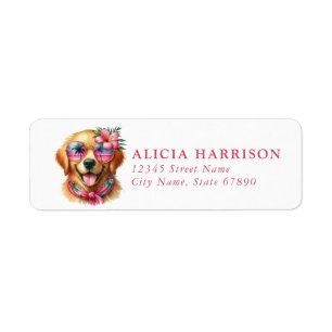 Labrador Retriever Return Address Labels