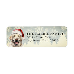 Labrador Retriever Return Address Labels