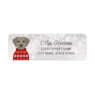 Labrador Retriever Return Address Labels