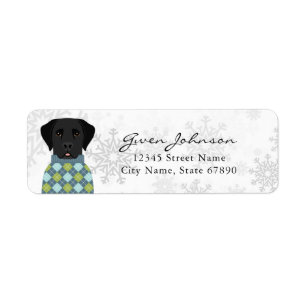 Labrador Retriever Return Address Labels