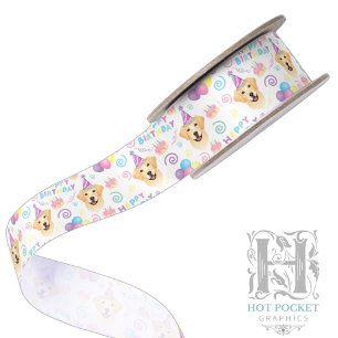 Labrador Retriever Satin Ribbon