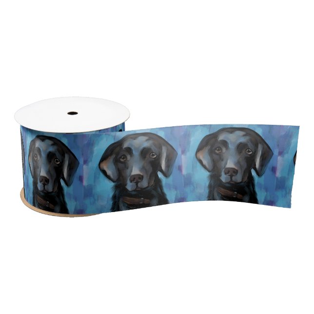 Labrador Retriever  Satin Ribbon (Spool)