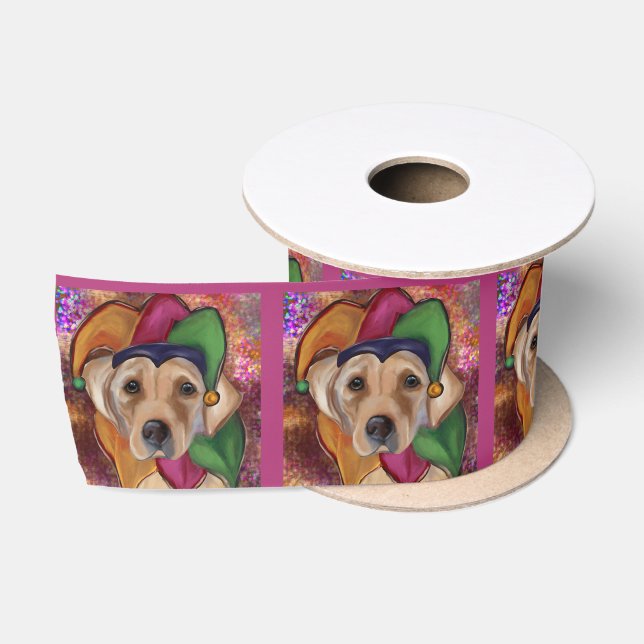 LABRADOR RETRIEVER            SATIN RIBBON (Spool)