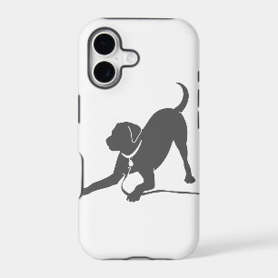 Labrador retriever silhouette