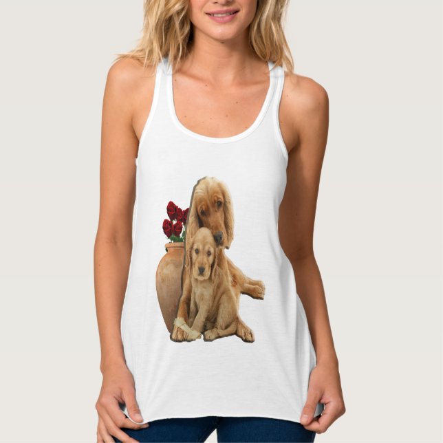 Labrador retriever singlet (Front)