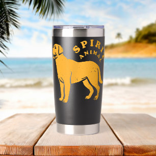 Labrador Retriever Spirit Animal Funny Labrador Pe Insulated Tumbler