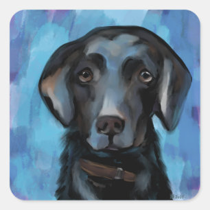 Labrador Retriever  Square Sticker