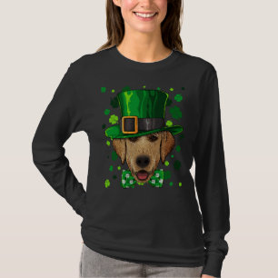Labrador Retriever St Patricks Day Leprechaun Hat T-Shirt