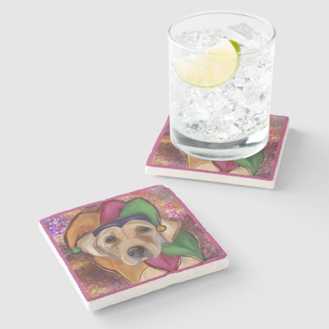 LABRADOR RETRIEVER            STONE COASTER (Side)