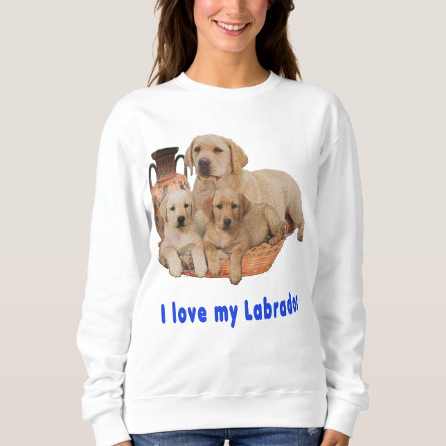 Labrador Retriever Sweatshirt (Front)