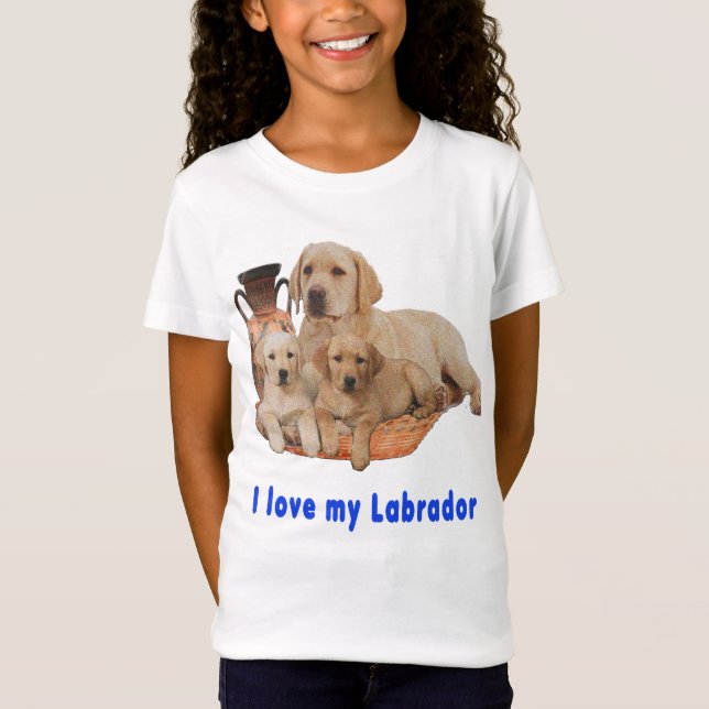 Labrador Retriever T-Shirt (Front)