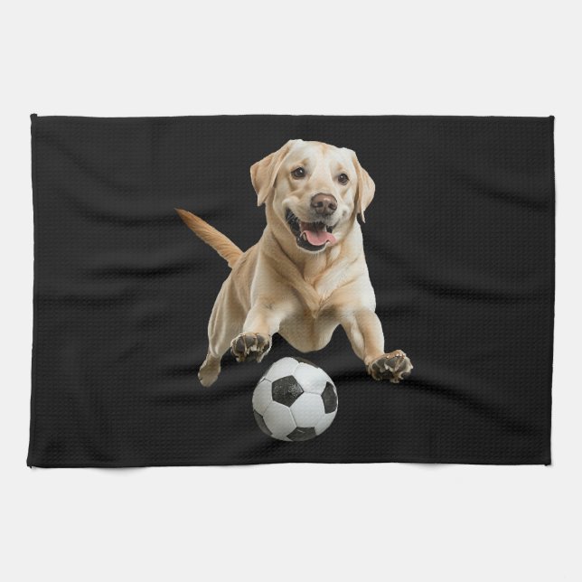 Labrador Retriever Tea Towel (Horizontal)