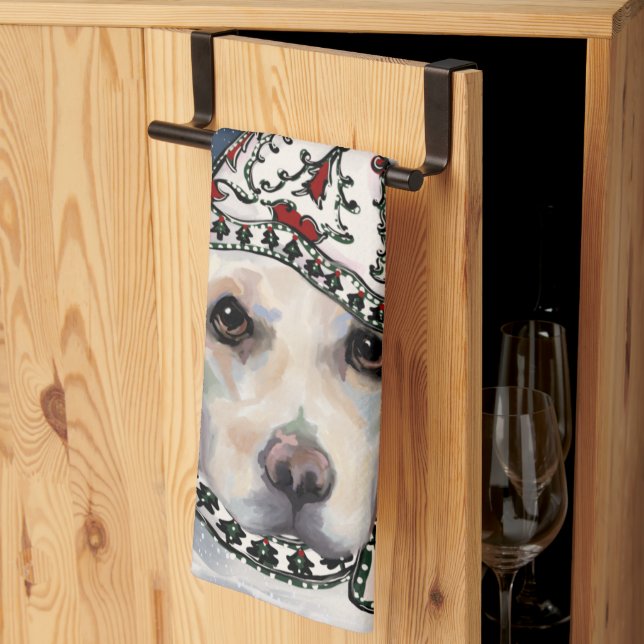 Labrador Retriever    Tea Towel (Thirds Fold)
