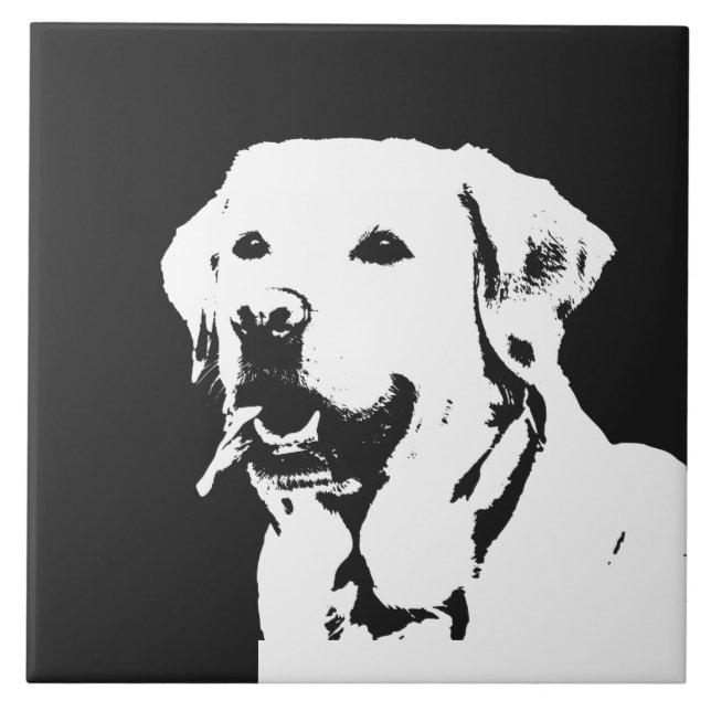 Labrador Retriever Tile (Front)