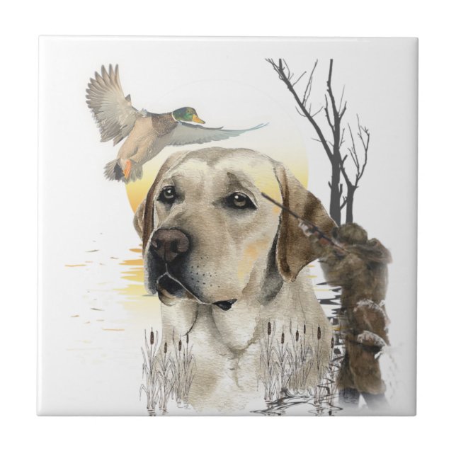  Labrador Retriever  Tile (Front)