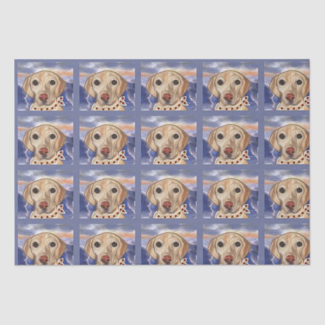 Labrador Retriever    Tissue Paper (Front)