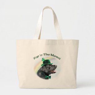 Labrador Retriever Top of the Morn Large Tote Bag