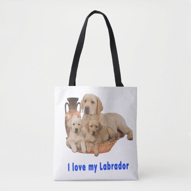 Labrador Retriever Tote Bag (Front)
