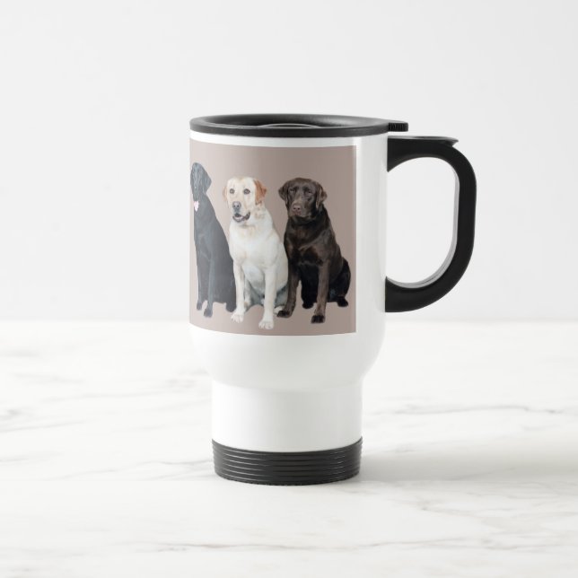 Labrador Retriever Travel Mug (Right)