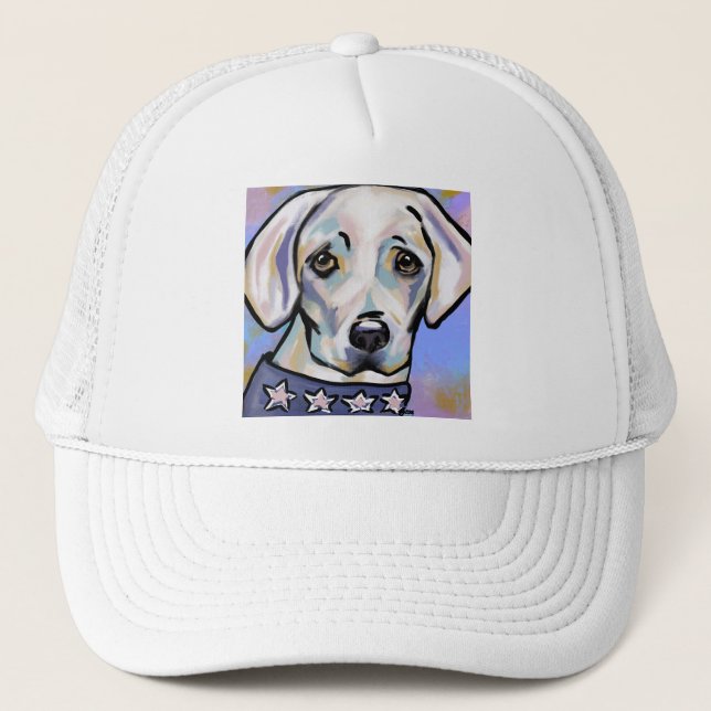 Labrador Retriever   Trucker Hat (Front)