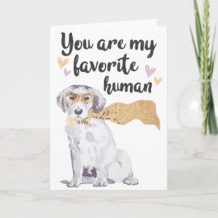 Labrador Retriever Valentine's Day Card