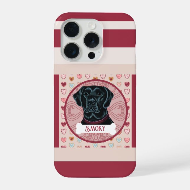 Labrador  Retriever Valentines iPhone 11 Pro Case  (Back)