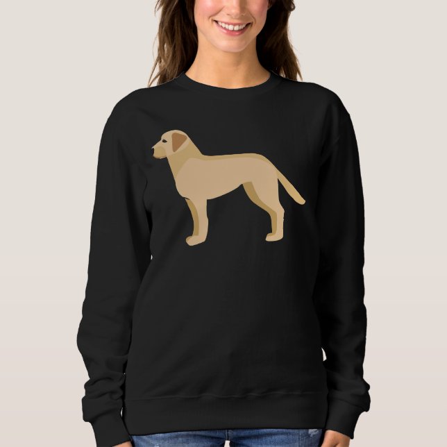 Labrador Retriever Vector Active Sweatshirt (Front)