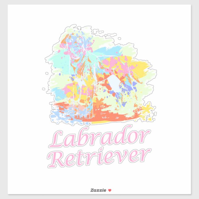 Labrador Retriever Watercolor (Sheet)