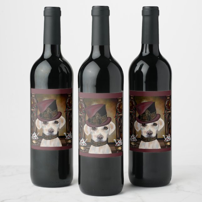 Labrador Retriever   Wine Label (Bottles)