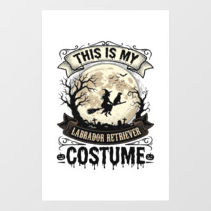 Labrador Retriever Witch Halloween Costume Shirt_1