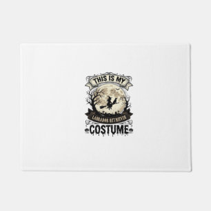 Labrador Retriever Witch Halloween Costume Shirt_1 Doormat