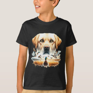 Labrador Retriever With Mallard Ducks Hunting Duck T-Shirt