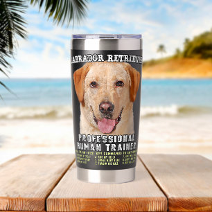 Labrador Retriever Yellow Lab Professional Human T Insulated Tumbler