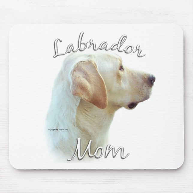 Labrador Retriever (yellow) Mum 2 Mouse Pad (Front)