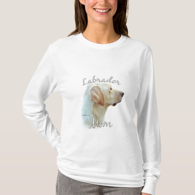 Labrador Retriever (yellow) Mum 2 T-Shirt (Front)