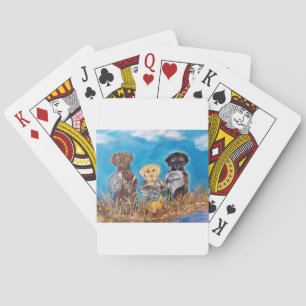 LABRADOR RETRIEVERS PLAYING CARDS