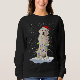 Labrador Retrievers Santa Hat Christmas Tree Chris Sweatshirt