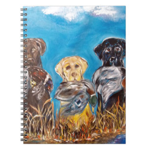 LABRADOR RETRIEVERS SPIRAL NOTEBOOK