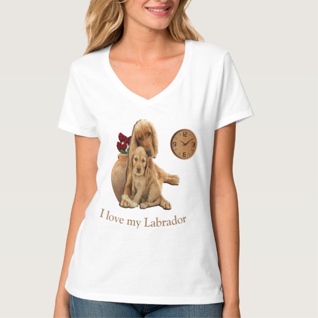 Labrador retrievers T-Shirt (Front)