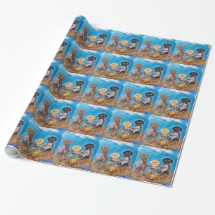 LABRADOR RETRIEVERS WRAPPING PAPER